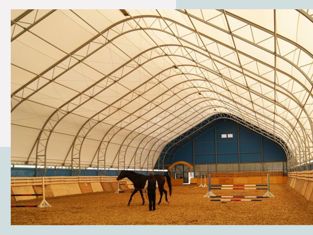 Строительство конных манежей в Петрозаводске