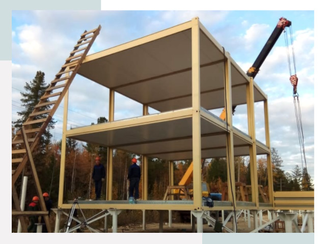 Строительство модульных здания Петрозаводск