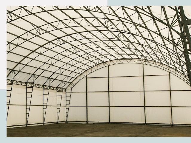 Арочные ангары от 609 руб. в Петрозаводск и Республика Карелия