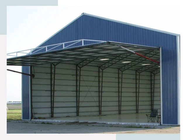 Прямо стенные ангары в Петрозаводске