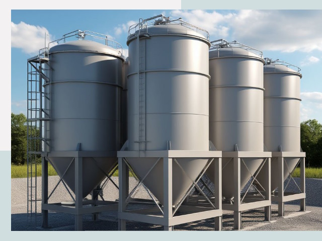 Металлические силосы от СтальСтрой-Птр по цене 609 руб.