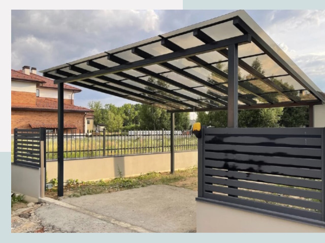 Металлические навесы в Петрозаводск от 609 руб. за м²