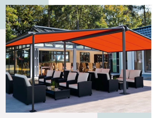 Навесы для кафе и ресторанов в Петрозаводске