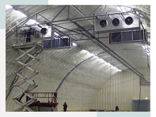 Оснащение ангаров в Петрозаводске