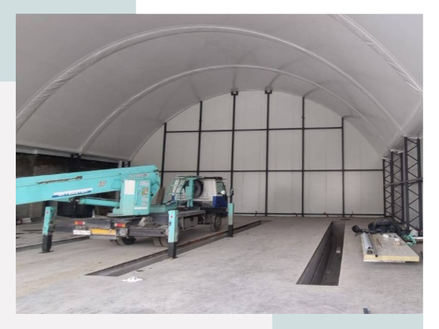 Внутреннее оснащение ангаров в Петрозаводске