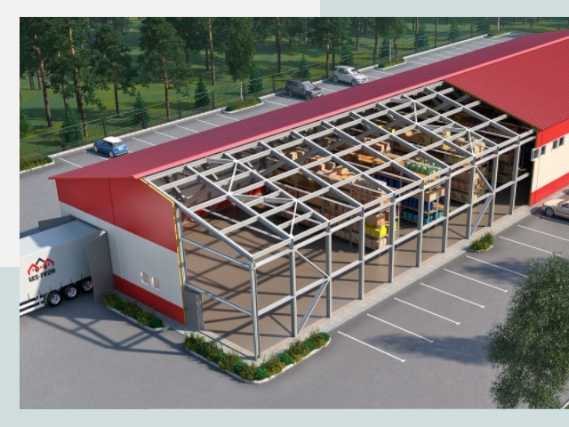 Проектирование ангаров в Петрозаводске от 609 руб.